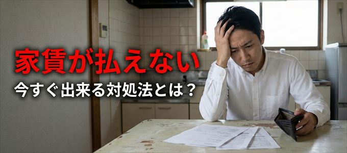 フォーシーズに家賃が払えない場合の対処法